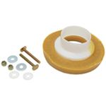 Wax Bowl Ring Kit with Flange & Bolts for Toilets