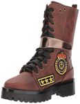 Penny Loves Kenny Women's Nomad Combat Boot, Brown, 7 UK