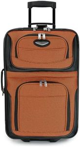 Traveler's Choice Amsterdam 4-Piece Luggage Set, Orange