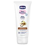 Chicco Baby Moments Baby Cream for Babies with Argan Oil & Avocado Butter, 50g| Natural Ingredients for Hydrated Skin | Dermatologically Tested | Phenoxyethanol, Parabens & Lauryl sulphates Free