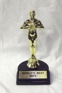 World's Best Wife Trophy-7"