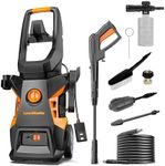 LawnMaster LT506-2000A Electric Pressure Washer 13 Amp 1.4 GPM 2300 Max PSI with Foam Bottle CSA Certified