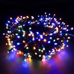 EYUVAA LABEL 24 LED 10 Meter String Light with 8 Modes, Indoor and Outdoor Waterproof Decoration Fairy Lights for Patio, Garden, Wall, Wedding, Diwali Decoration Lights (10 Meter)