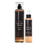 Set of Into the Night Scents -Fragrance Mist 8oz and Diamond Shimmer Mist 4.9 oz