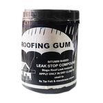 STP Limited Bitumin Based Roofing Gum 900g | Stops Roof Leakage Instantly | Leak Stop Compound Bonding Adhesive | Fix Tar Felt & Membrane Sheet