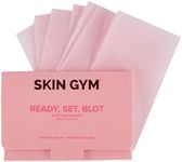 Skin Gym Blotting Papers, Oil Absorbing Facial Sheets, Makeup Friendly Paper Wipes For Oily Skin Shine, Oil Control For All Skin Types, 100 Count Pack of 1