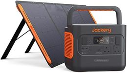 Jackery Solar Generator 1500 PRO, 1512Wh Capacity with 1X Solar Panel SolarSaga 200W for Home Backup, 2hrs Fast Charging, Emergency, Outdoor Camping
