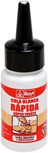 Rayt 038-39 Botellín de cola blanca súper fuerte para madera, papel, cartón, cerámica y todo tipo de materiales porosos, 50gr