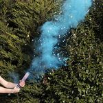 Ginger Ray Blue Gender Reveal Smoke Cannon with Confetti 1 Pack