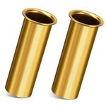 Brass Drain Tube for Boats, 3 Inch Long x 1 Inch ID Brass Boat Drain Plug Tube Transom Drain Tube for Transom, Motorwell, Splashwell, Livewell or Baitwell Installation, 2 Pack