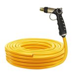 Sharpex Professional Thumb Control Garden Hose Nozzle with Hose Pipe | 10 MT 0.5 Inch Nozzle with Adjustable Watering Patterns and Front Trigger | Suitable for Watering Lawn and Garden