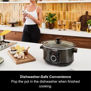 Morphy Richards 3.5L Slow Cooker – Compact Electric Pot
