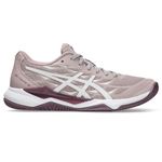 ASICS Women's Gel-Tactic 12 Volleyball Shoes, 8, Watershed Rose/White