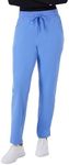 Hanes Comfort Fit Pants, Moisture-Wicking Healthcare Scrubs for Women, 3 Pockets, Ciel Blue