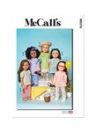 MCCALLS M8378OS 18" Doll Clothes OS (ONE Size)