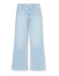 Wrangler Women's Flare Jeans, Blue, 29W x 32L