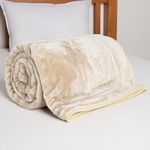 EGYPTO Fleece Blanket Faux Fur Thro