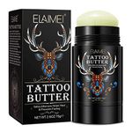 Tattoo Aftercare Butter Balm,2.6 oz,Natural Organic Tattoo Cream Moisturizer for Old & New Tattoos Healing Brightener Color Enhance