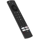 VINABTY Replaced Voice Remote RM-C3253 Fit for JVC TV Edition Smart 4K Ultra HD HDR LED TV LT-43CF810 LT-50CF810 LT-55CF810 LT43CF810 LT50CF810 LT55CF810