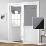 HOMEIDEAS 100% Blackout French Door