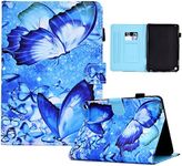 Case for Kindle Fire HD 10/Fire HD 10 Plus Tablet 10.1 inch (11th Generation, 2021 Released) Slim PU Leather Cover with Auto Sleep Wake-Dream Butterfly