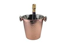 apollo THE HOUSEWARES BRAND Copper Champagne Bucket, Ideal for Prosecco, Wine, Great Gift Idea, Size: 20x25x21cm, Copper