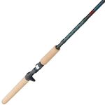 Falcon Coastal Clear Water Inshore Bait Casting Rod (7'6", Med/Mod-Fast)