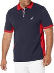 Nautica Men's Short Sleeve Color Bl