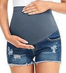 fitglam Women's Maternity Jean Shor