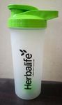 Herbalife 600ml Shaker Cup with Breaker (Yellow)