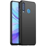 TIGERIFY Matte Finish Soft Rubber Slim Fit Scratchproof Black Color Back Cover Case for Huawei P30 Lite