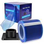 Barrier Film, CINRA Dental Barrier Film Roll 1200 Sheets Dental Film Barrier Tape 4'' x 6'' Thick Disposable Protective PE Film with Dispenser Box for Dental Tattoo Makeup Microblading Supplies