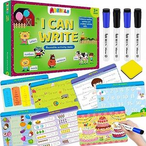 Handwriting Practice Book for Kids, Toddler Preschool Learning Activity for 3 4 5 Year Old Boys Girls, Kindergarten Educational Toys, Tracking Letters Learn Number Workbook(New)