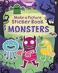 Make a Picture Sticker Book Monsters