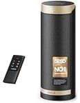 Dreo Space Heater Solaris Slim H3, 1800W Fast Heating Ceramic Electric Heater with Thermostat, Remote, Overheating & Tip-Over Protection, 1-12H Timer, 70° Oscillating Portable Heater for Office Home