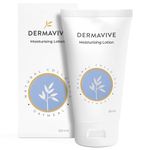 Dermavive Moisturising Lotion | pH Balanced, Non-Greasy and Fast-Absorbing with Natural Colloidal Oatmeal for Dry Skin, 120ml