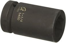Sunex 540D 1'' Drive Deep 6 Point Impact Wrench Sockets 1-14''