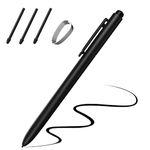 TiMOVO EMR Stylus Pen Compatible with Remarkable 2, EMR Digital Pen for Remarkable with Eraser, Tilt, 4096 Sensitivity, Palm Rejection, Pen for Remarkable Marker Plus/Kindle Scribe/EMR Devices, Black