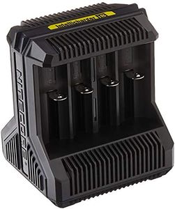 NITECORE INTELLICHARGERI8 8-Slot Intelligent Universal Battery Charger for Li-Ion, IMR, Ni-MH/Ni-Cd, 18650 26650 16340