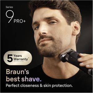 Braun Series 9 Pro+ Electric Shaver – Wet & Dry Men's Razor