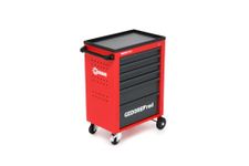 GEDORE red MECHANIC workshop trolley, Tool trolley with 6 drawers, Trolley of sheet steel, Empty, Lockable R20150006