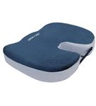 Eder Care Doctor Recommended Coccyx Seat Cushion for Tailbone Pain Relief,Sciatica Pain Relief,Hip Support,Lower Back Support - Orthopedic Foam Chair Cushions for Sitting with Removable Cover. - Blue
