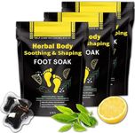 15 PCS Herbal Detox & Shaping Cleansing Foot Soak Beads,Body Detox Foot Soak for Men & Women,Herbal Foot Massage Beads for Relaxing and Soothing Body Sore Tired(3 Packs）