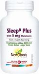 New Roots Herbal - Sleep⁸ Plus With 5 mg Melatonin 60 Capsules - Non–Habit-Forming