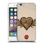 Head Case Designs Officially Licensed Anne Stokes Winged Cog Heart Steampunk Soft Gel Case Compatible With Apple iPhone 6 / iPhone 6s