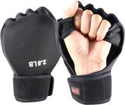 Weighted Hand Gloves 5lb(2.5lb Each), Soft Iron Fitness Gloves, Washable, for Gym Boxing Swimming Strength Training (5lb)