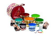 THE NEPAL 7 Chakra Healing Singing Bowl Set - Tibetan Set of Seven for Chakra Healing