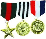 Skeleteen Costume Military Officer Medals - US Army Medal For Soldier Coat Jacket Costume Uniform