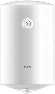 HTW - Termo Eléctrico 50 Litros ESSENTIAL Tanque Acero Esmaltado Zafiro 5 Años de Garantía - Calentador de Agua