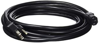 Monoprice 3-Prong Power Cord - 6 Feet - Black (6-Pack) NEMA 5-15P to IEC 60320 C13, 16AWG, 13A, Works with Most Pcs, Monitors, Scanners, and Printers